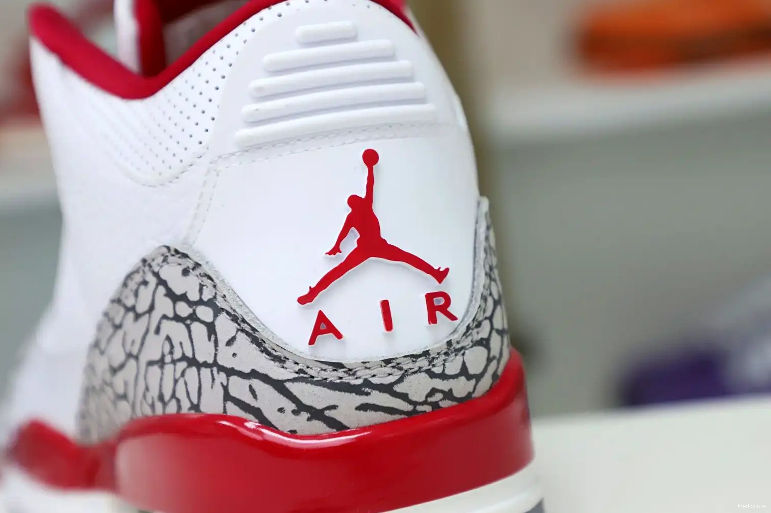 Retro Red(CT8532-126） Cardinal Jordan Air  Kimikick 3 0423